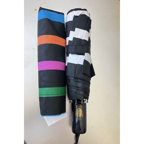 Striped Color Changing Umbrella Bright Colors NWT - Picture 1 of 2